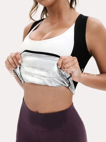 Women Sauna Suit for Weight Loss Sweating Tops Fitness Jacket Hot Thermo Long Sleeves Gym Shaper Fat Burning Workout Tracksuit